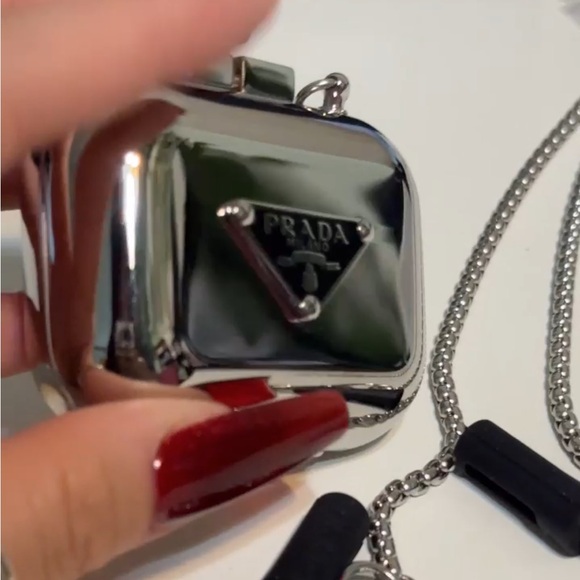 Cool Prada AirPods Case with Chain - Picture 5 of 12